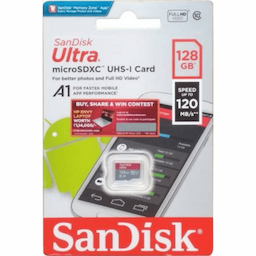 Sandisk Ultra - flash memory card - 128 GB - microSDXC UHS-I
