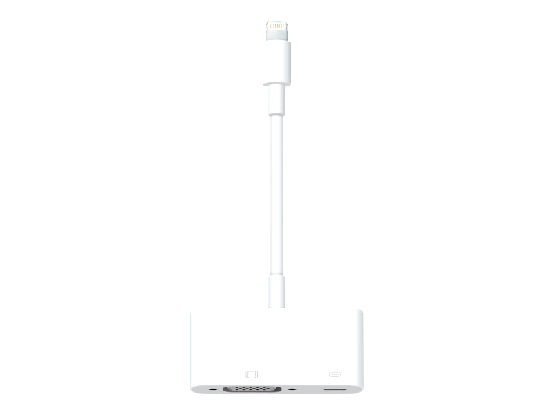 Apple MD825ZM/A Lightning to VGA Adapter Video Cable-White