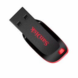 Sandisk SD Cruzer Blade CZ50 128 GB USB FD ( SDCZ50-128G-I35)