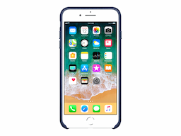 Apple iPhone 8 Plus / 7 Plus Leather Case (MQHL2ZM/A) Midnight Blue