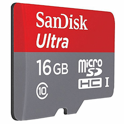 Sandisk Ultra - flash memory card - 16 GB - microSDHC UHS-I