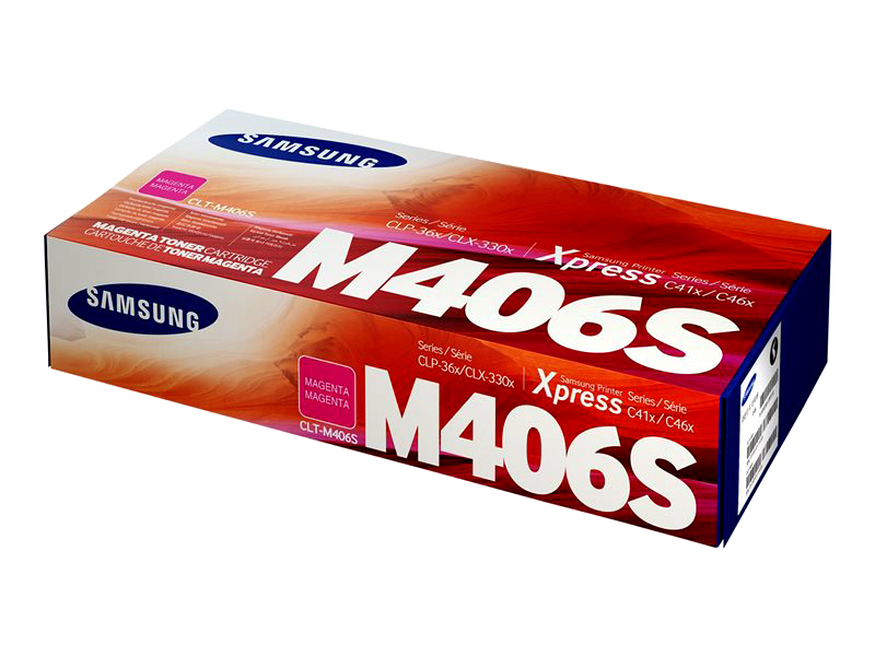 Samsung CLT-M406S Magenta original Toner cartridge, SU260A