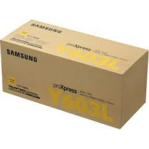 HP Samsung CLT-Y603L High Yield Yellow Toner Cartridge