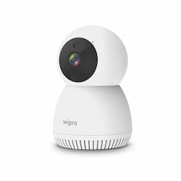 Wipro DC11080 Smart CCTV Security Camera Infrared Night Vision - White