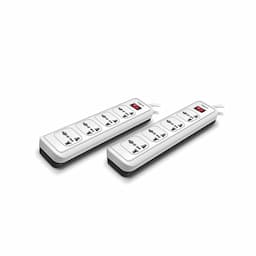 Wipro NWE0500 Essential 4+1 EXTENSION with Universal Socket and 2 Meter Long Cord