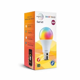 Wipro 9 Watts B22, NS9400, Wi-Fi Smart LED Bulb with 16 million Colors, Music Sync, Amazon Alexa and Google Assistant