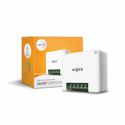 Wipro DSP2200 Smart Switch Module, 2 Switch Control Compatible with Alexa & Google Home - White