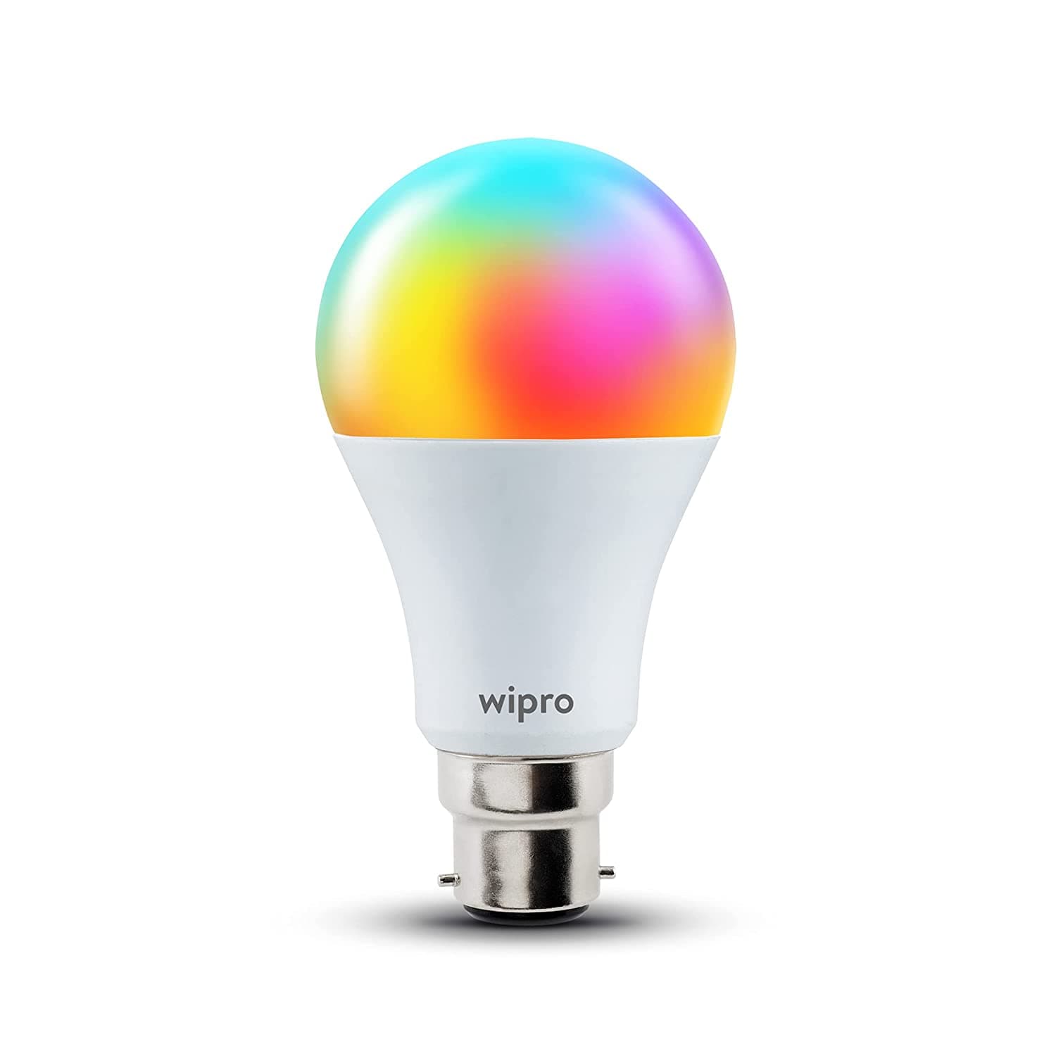 Wipro 9 Watts B22, NS9400, Wi-Fi Smart LED Bulb with 16 million Colors, Music Sync, Amazon Alexa and Google Assistant