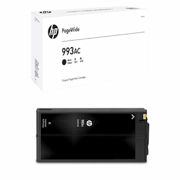 HP 993AC (X4D20AC) Black Contract Original PageWide Cartage