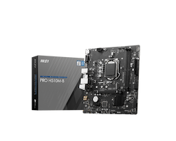 MSI PRO H510M-B -Motherboard, Supports 10th Gen Intel Core, Pentium Gold and Celeron processors for LGA 1200 socket