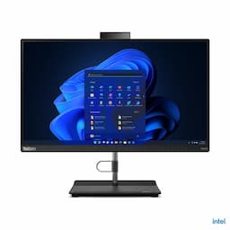 Lenovo 12B1005MIH ThinkCentre neo 30a 22 AIO Desktop, i31220P, 8 GB, 256 GB SSD, 21.5 FHD, Raven Black