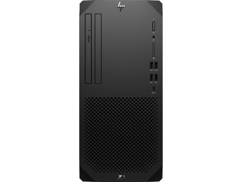 HP 74R83PA Z1 G9 Tower Desktop PC, FreeDOS, Intel Core i5-12400, 8GB RAM, 512GB SSD, Black