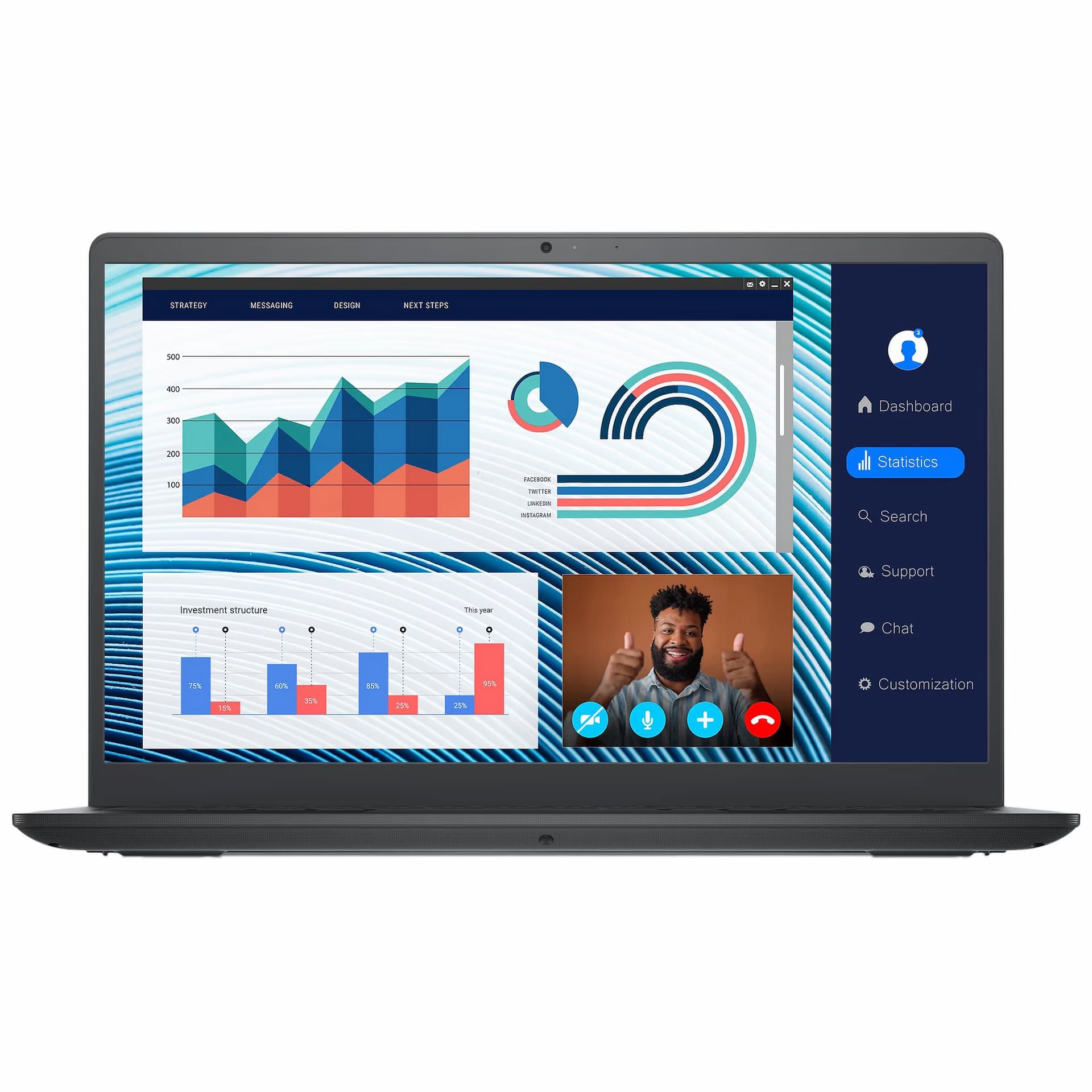 Dell D552317WIN9B Vostro 3420 Laptop, Intel Core i5 12th Gen, 15.6 inch, 8 GB, 512 GB, Windows 11, Intel UHD, Full HD Display, Silver
