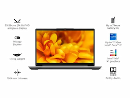Lenovo 14ITL6 IdeaPad Slim Laptop, 3i 35.56 cms, 11th Gen Intel i3, 4 GB, 512 GB, Win 11 Home