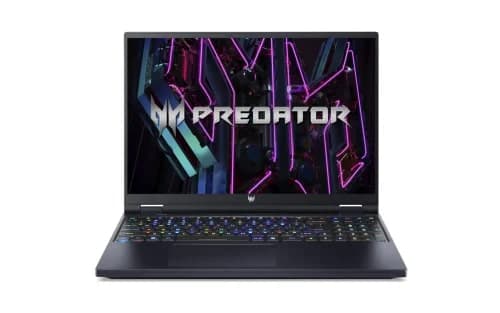 Acer Predator Helios 16  NH.QJRSI.001, Abyssal Black Gaming Laptop, Intel Core i7 13700HX, 32 GB RAM, 1 TB SSD, NVIDIA GeForce RTX 4070, WQXGA Display, 2.6 KG, Windows 11 Home