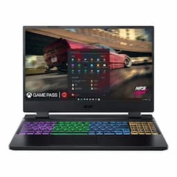 Acer Nitro 5 AN515-58 NH.QFHSI.001, Balck Gaming laptop,  12th Gen Intel Core i5-12500H processor, 8 GB RAM,512 GB SSD, NVIDIA GeForce RTX 3050, 144hz, 39.6 cm (15.6 inches) IPS display, 2.5 Kgs, Windows 11 Home