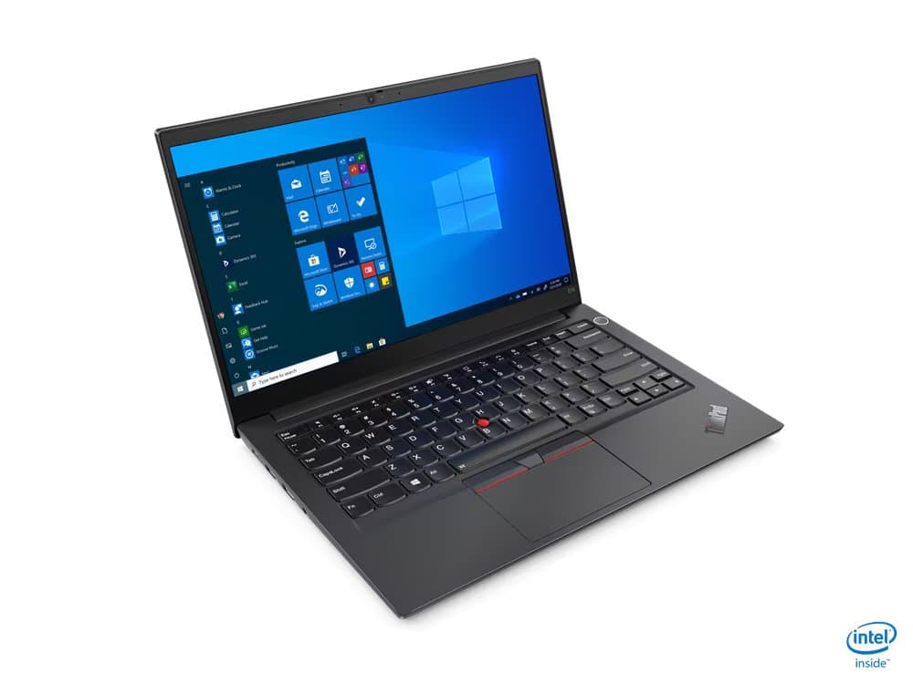 Lenovo 20TAS14K00 ThinkPad E14 Gen 2 (Intel) Laptop, i5-1135G7, 8 GB, 512 GB SSD, 14 inch FHD, Black