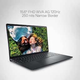 Dell Inspiron 3520 (D560874WIN9B) Carbon Black Thin and Light Laptop, 12th Gen Intel Core i5-1235U, 8GBRAM, 1TB + 256GB SSD, 15.6" (39.62Cms) FHD WVA AG 120Hz 250 nits, 1.65KGs, Windows 11