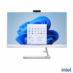 Lenovo IdeaCentre AIO 3 27IAP7 All in One Desktop, Intel Core i5-12450H, 16 GB, 512 GB, Win 11 Home, White