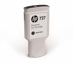 HP 727B - high capacity - matte black - original - DesignJet - ink cartridge