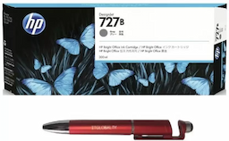 HP 727B - high capacity - grey - original - DesignJet - ink cartridge