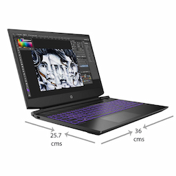 HP (8XS82PA#ACJ) Pavilion Gaming Notebook - 15-EC0043AX AMD Ryzen 5 8 GB RAM 1 TB HDD 256 GB SSD 15.6" Windows 10 Shadow Black