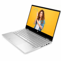 HP Pavilion 2R2H3PA#ACJ x360 Notebooks 14-DW1036TU, 11th Gen Intel Core i3, 8GB RAM, 256GB SSD, 14 Inch, Windows 10 - Natural Silver