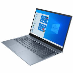 HP Pavilion 6D4K2PA#ACJ Notebooks 15-EG2018tX,Intel Core i5, 16GB RAM, 512GB SSD, 15.6 Inch, Windows 11 - Fog Blue