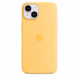Apple MPT23ZM/A iPhone 14 Silicone Case with MagSafe - Sunglow