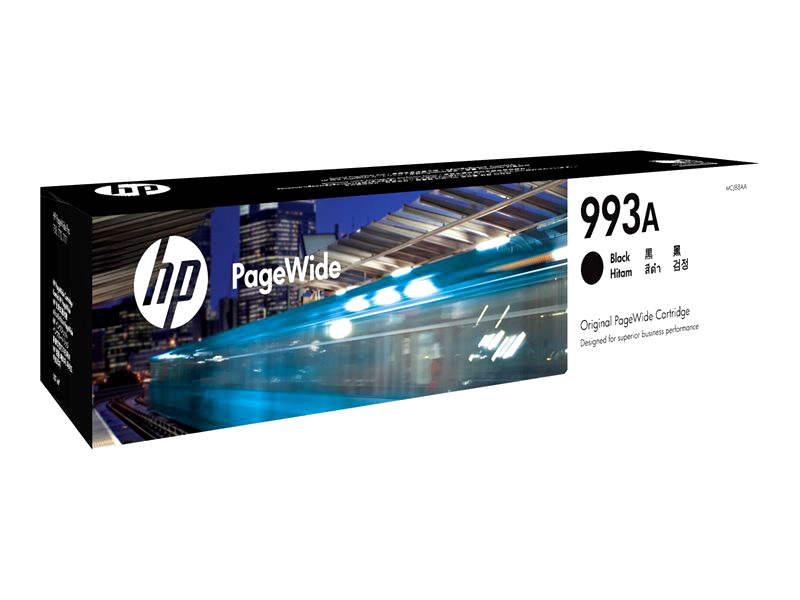 HP 993A - black - original - PageWide - ink cartridge