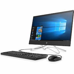 HP VT.VTUSI35521 All-in-One Desktop, AMD Ryzen 3, 8 GB RAM, 512 GB, DOS, Black