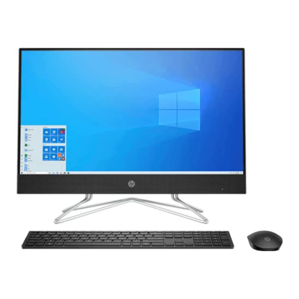 HP 667G9PA#ACJ All-in-One Desktop 24-ck0678in, AMD Ryzen 5 5625U , 8GB RAM, 512GB SSD, 23.8 Inches, Windows 11 Home - Black