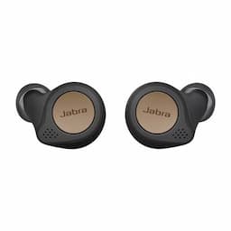 Jabra Elite Active 75T Copper black Truly Wireless Bluetooth in Ear Earbuds with Mic and Wireless Charging Enabled