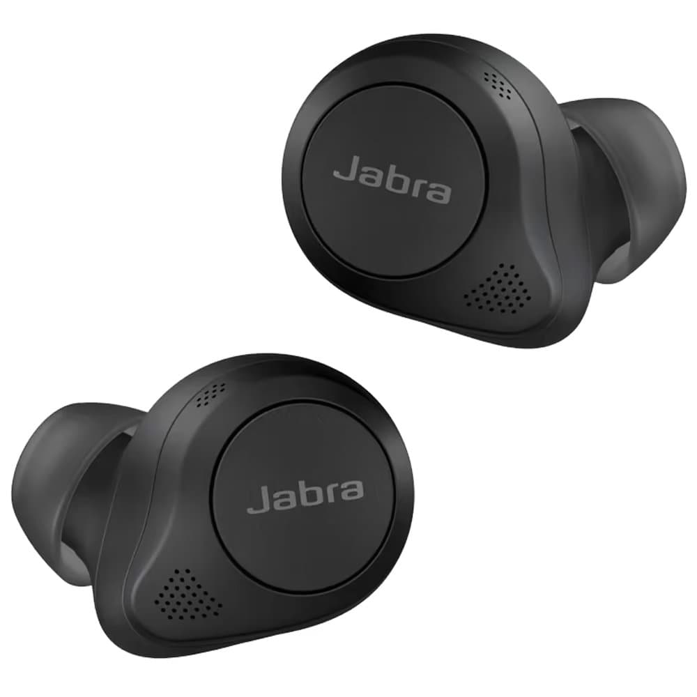 Jabra Elite 85t 100-99190001-40, Black In-Ear Active Noise-Cancellation Truly Wireless Earbuds with Mic Bluetooth 5.1, Adjustable Sound