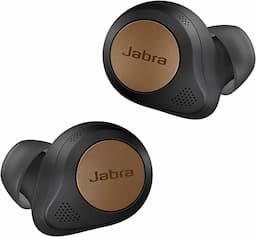 Jabra Elite 85t Copper Black, True Wireless Earbuds, Advanced Active Noise Cancellation with Long Battery Life and Powerful Speakers - Wireless Charging Case