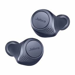 Jabra Elite Active 75t 100-99091000-40, Navy In-Ear Active Noise Cancellation Truly Wireless Earbuds with Mic and Bluetooth 5.0, Voice Assistant Supported