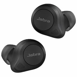 Jabra Elite 85T 100-99190001-40, Black In-Ear Active Noise-Cancellation Truly Wireless Earbuds with Mic (Bluetooth 5.1, Adjustable Sound