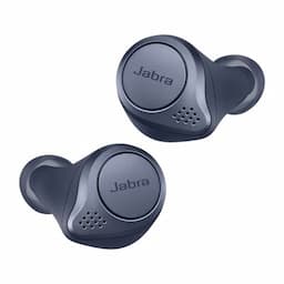 Jabra Elite Active 75t 100-99091000-40, Navy In-Ear Active Noise Cancellation Truly Wireless Earbuds with Mic (Bluetooth 5.0, Voice Assistant Supported