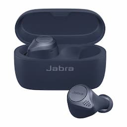 Jabra Elite Active 75t 100-99091000-40, Navy In-Ear Active Noise Cancellation Truly Wireless Earbuds with Mic (Bluetooth 5.0, Voice Assistant Supported