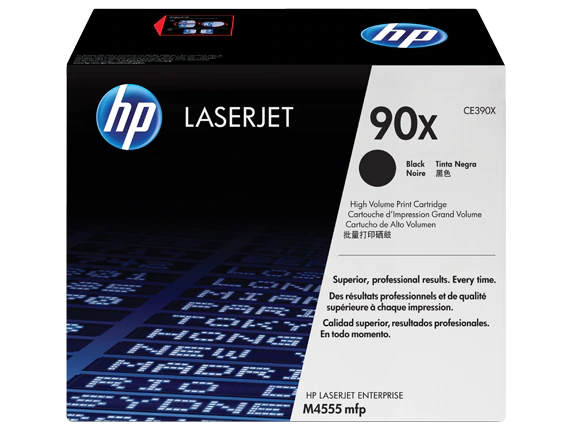 HP CE390XC 90X High Yield Black Original LaserJet Toner Cartridge