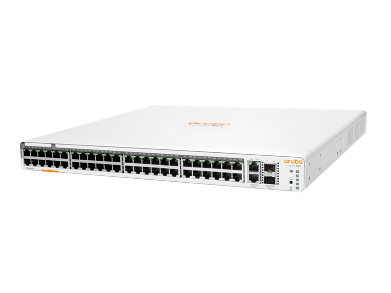 HPE Aruba JL809A Instant On 1960 48G 40p Class4 8p Class6 PoE 2XGT 2SFP+ 600W Switch