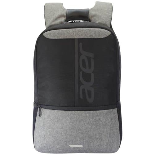 Acer Notebook Carrying Backpack, Up to 15.6 inch Premium Black and Melange Grey