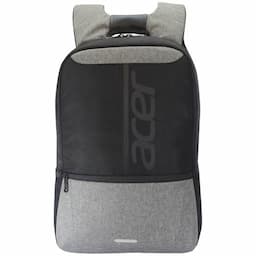 Acer Notebook Carrying Backpack, Up to 15.6 inch Premium Black and Melange Grey
