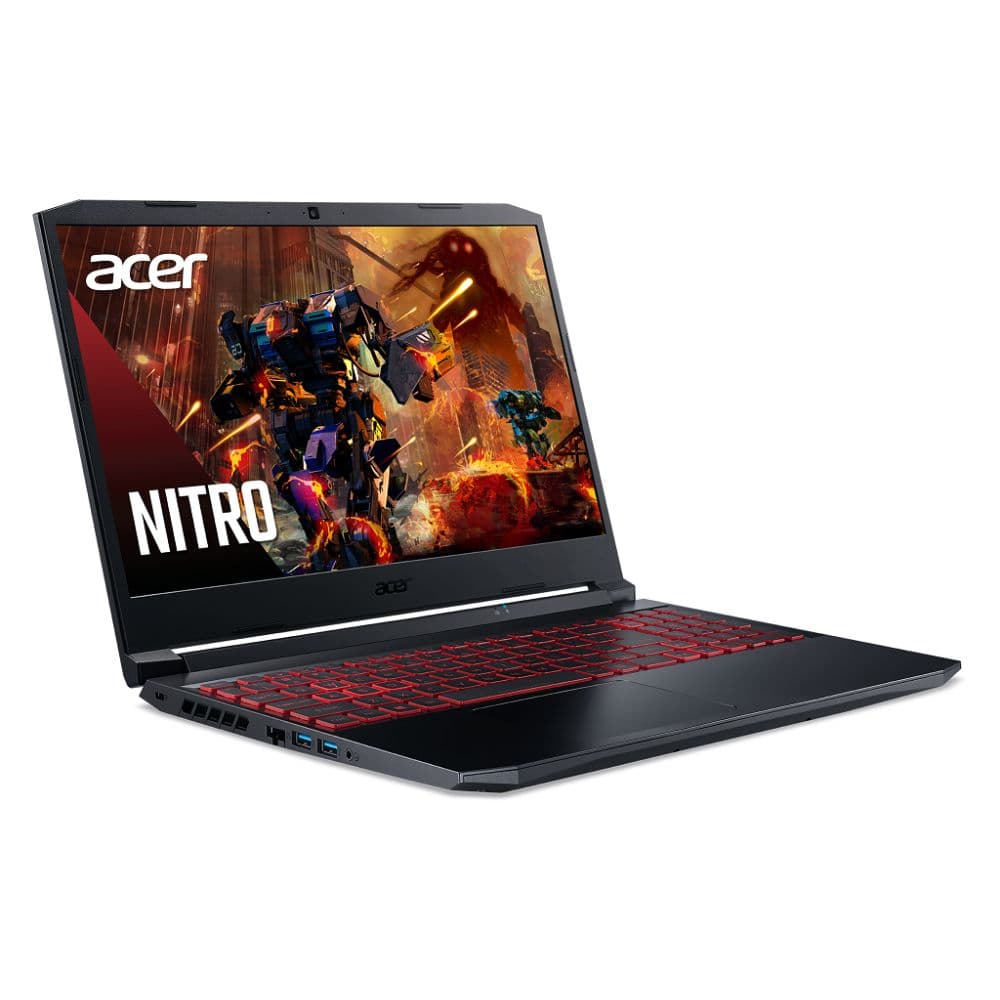 Acer AN515-57 Nitro 5 Gaming Laptop, Intel Core i5 11th Gen Processor, 16 GB RAM, 512 GB SSD, NVIDIA GeForce GTX 1650 4GB GDDR6 Graphics, RGB Light, 15.6 Inch (39.6cm) FHD 144Hz IPS Display, Windows 11 Home