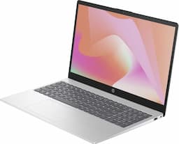 HP 15-fc0025AU 7L029PA#ACJ Laptop, 15.6 FHD Display, Ryzen 3-7320U Process, 8 GB LPDDR5, 512 GB SSD, AMD Radeon Integrated Graphics, Amazon Alexa, Windows 11 with MS office 21, Natural Silver
