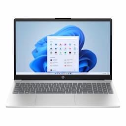 HP 15-fc0028AU 7L032PA#ACJ Laptop, 15.6 FHD Display, Ryzen 5-7520U Process, 8 GB LPDDR5, 512 GB SSD, AMD Radeon Integrated Graphics, Amazon Alexa, Windows 11 with MS office 21 - Natural silver