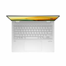 ASUS Zenbook 14 Flip OLED UP3404VA-KN753WS, Foggy Silver Laptop, Intel Core i7-1360P EVO, 16GB LPDDR5, 1TB PCIe 4.0, 14.0-inch , 2.8K (2880 x 1800) OLED,  Windows 11 Home with MS Office