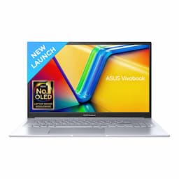 ASUS K3504VA-LK552WS Vivobook 15X OLED Laptop 13th Gen Intel Core i5-1340P Processor, 16 GB RAM, 1 TB SSD, Intel Iris Xe Graphics, 15.6 Inch FHD Display, Windows 11 Home - Cool Silver