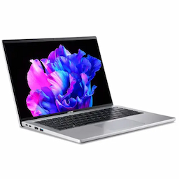 Acer Swift Go OLED SFG14-71 Display Thin and Light Premium Laptop, Intel Core i5 13th Gen, 35.56 cm, Windows 11 Home, 16 GB, 512 GB SSD, MS Office Home and Student, Silver