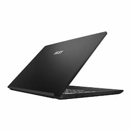 MSI 9S7-15H112-227 Modern 15 B12M Laptop Alder Lake i5-1235U Processor, Intel Iris Xe Graphics, Onboard DDR IV 16GB (3200MHz), 512 GB SSD, Windows 11 Home, 15.6 Inch Display - Classic Black